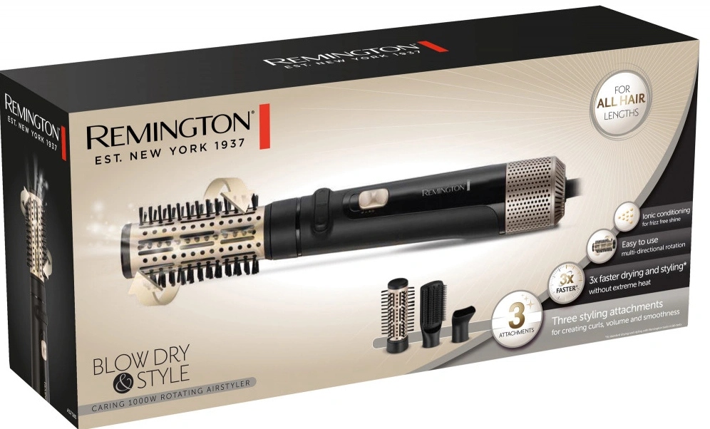 Remington AS7580 Blow Dry & Style Forgófejes Meleglevegős Hajformázó képe 1